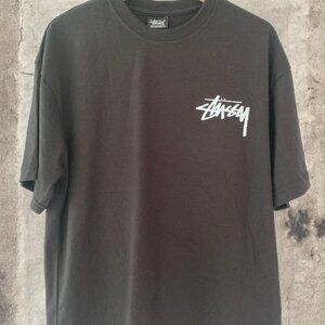 Stüssy Men's Black and Brown Tshirts